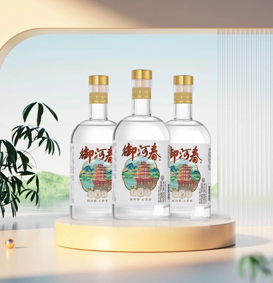 圆瓶御河春 - 图片1