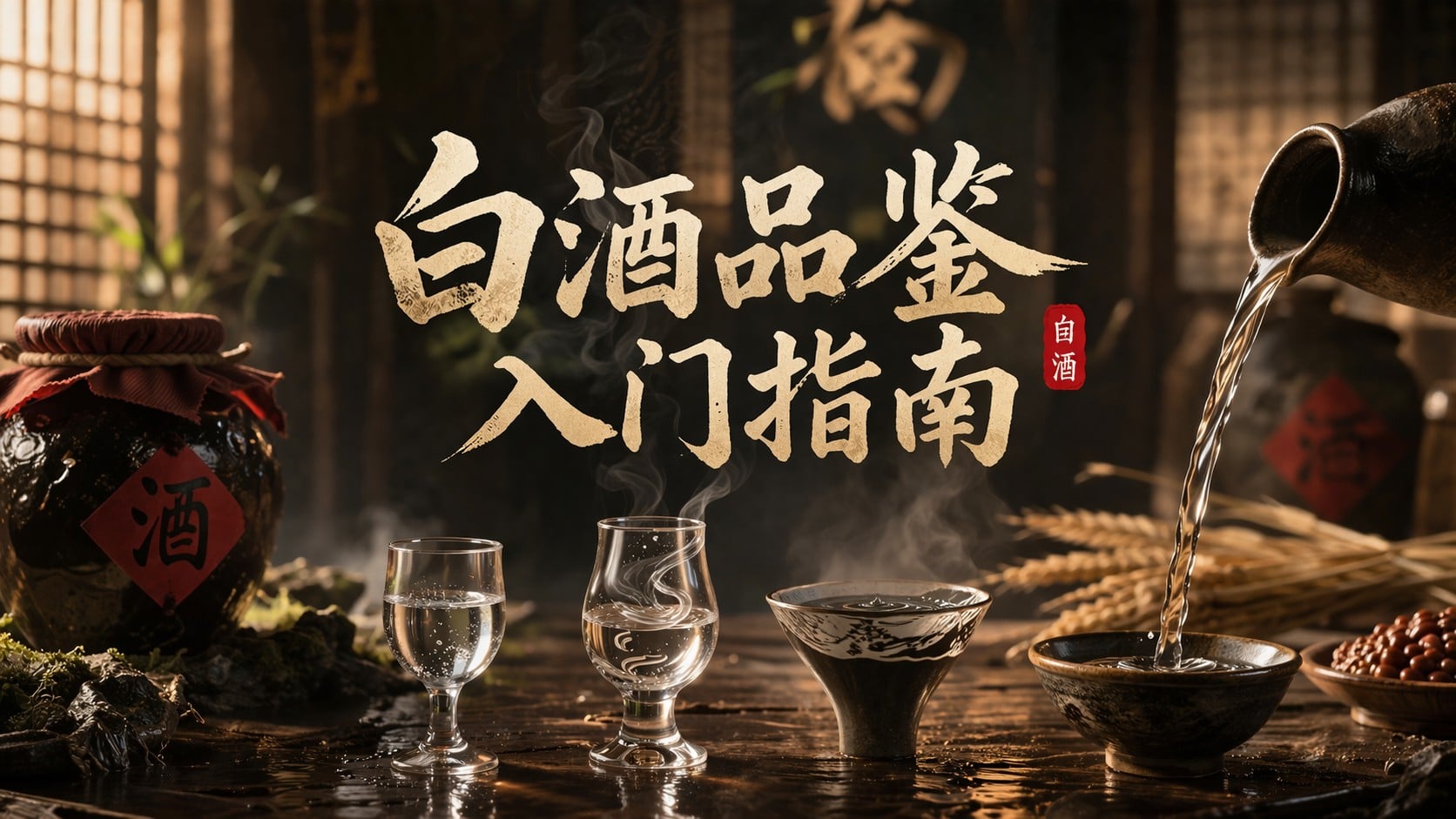 白酒品鉴入门指南:观色、闻香、品味、悟格